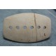 Bouton coco 6t naturel 45mm